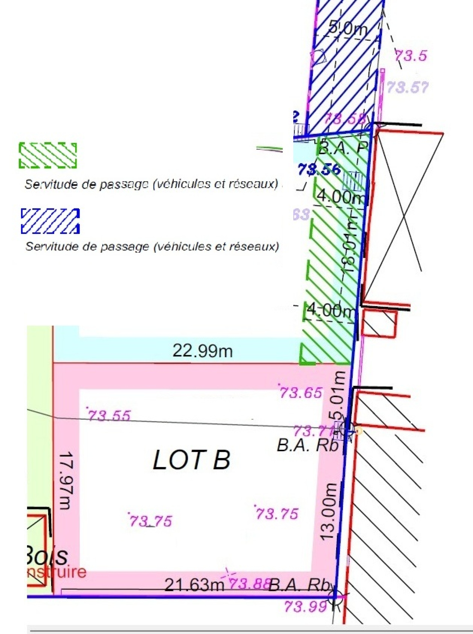 Image_1, Terrain à batir, Hostens, ref :Hos.DET-Tab