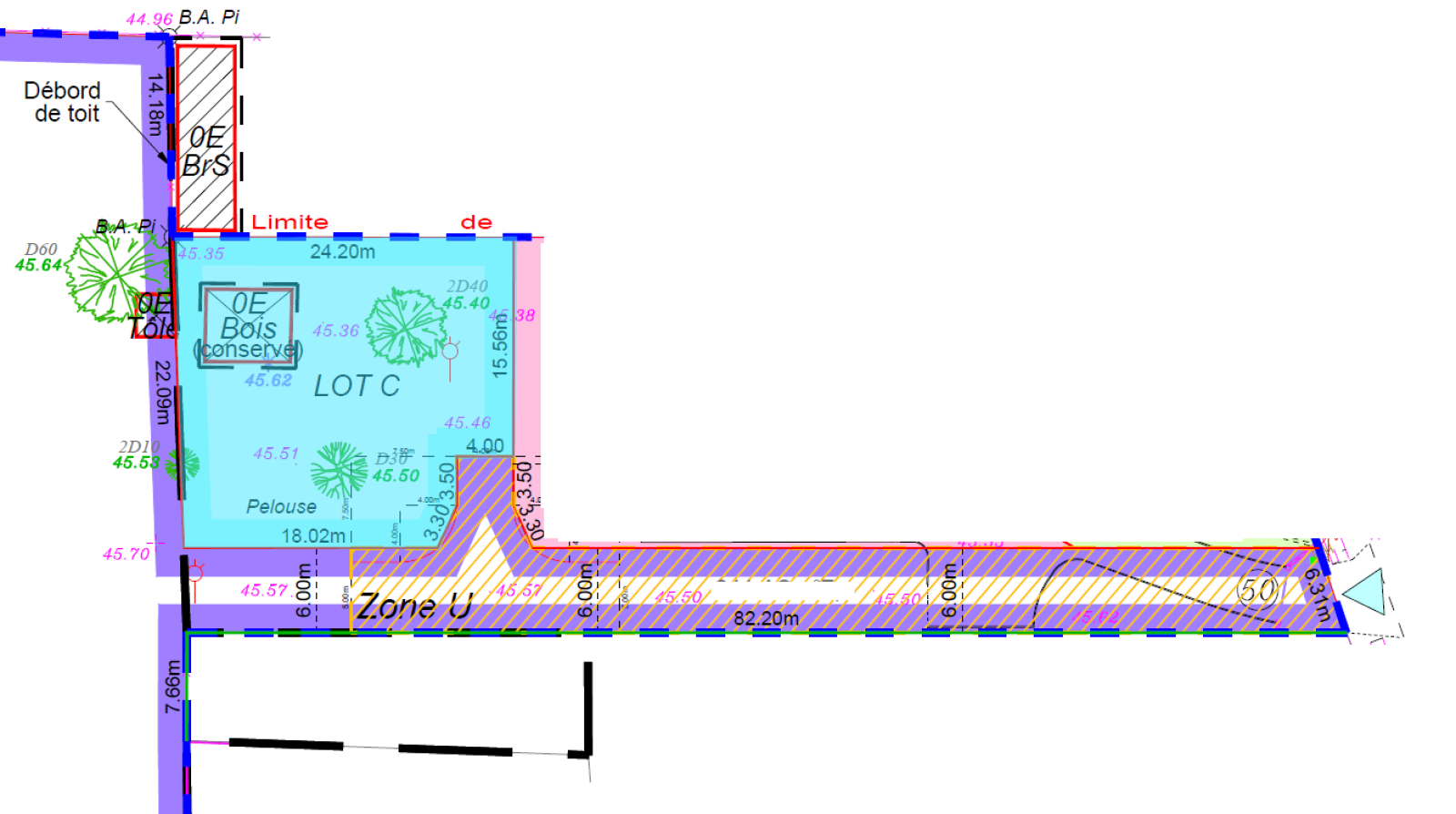 Image_3, Terrain à batir, Belin-Béliet, ref :Tab.VICE-GRA - Lot C