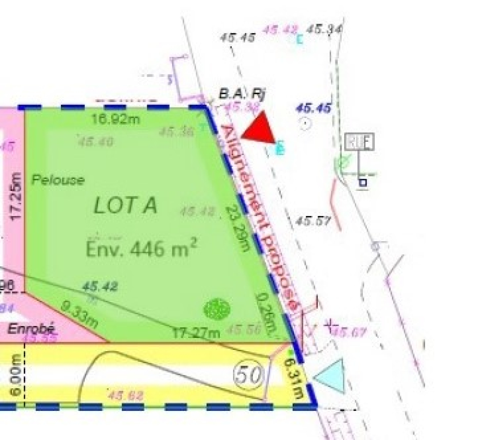 Image_2, Terrain à batir, Belin-Béliet, ref :Tab.VIC-GRA - Lot A