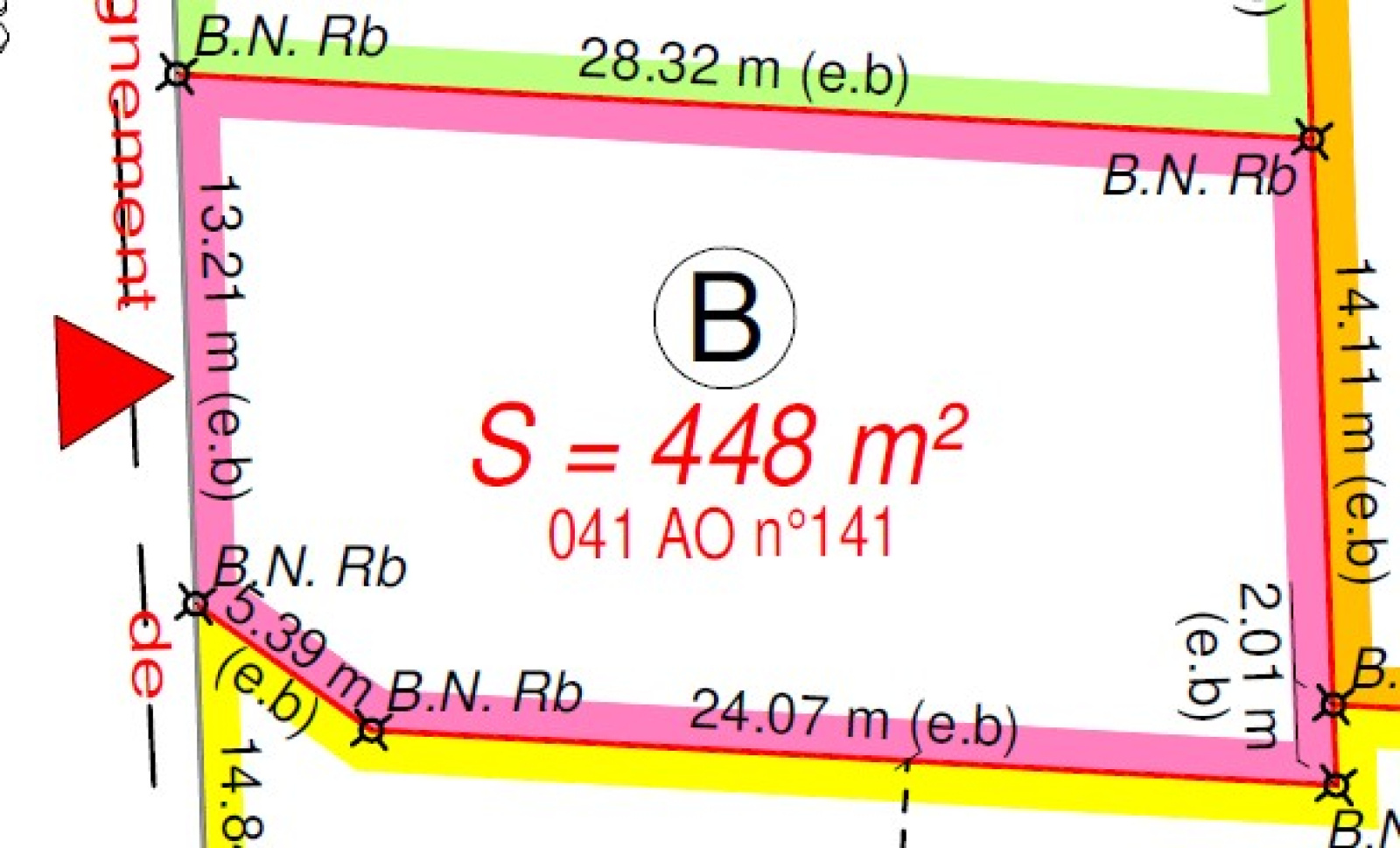 Image_1, Terrain à batir, Belin-Béliet, ref :Bel.TAB-SAU.B